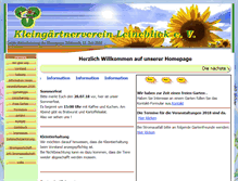 Tablet Screenshot of leineblick-ev.de